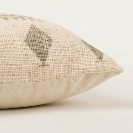 Cuscino quadrato cotone Fauno 45x45 - federa + imbottitura