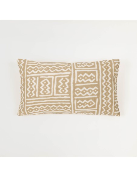 Cuscino rettangolare 30x50 Vinuesa sabbia - federa + imbottitura Cuscino rettangolare 30x50 Vinuesa sabbia - federa + imbottitura
