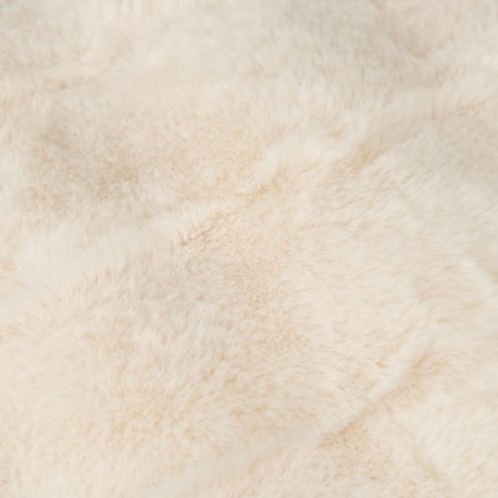 Cuscino quadrato effetto pelo Ondas 50x50 - federa + imbottitura