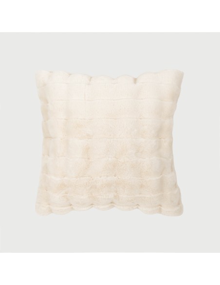 Cuscino quadrato effetto pelo Ondas 50x50 - federa + imbottitura Cuscino quadrato effetto pelo Ondas 50x50 - federa + imbottitura