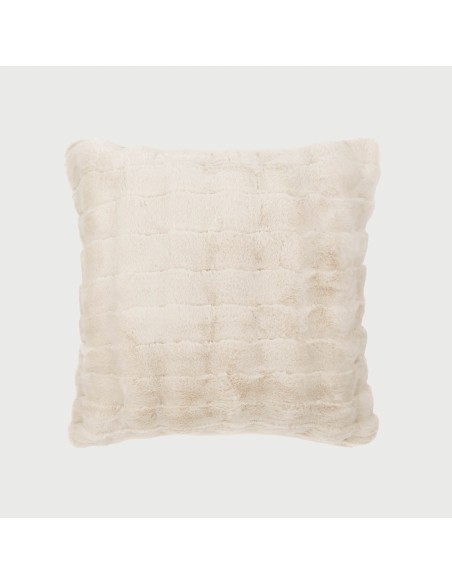Cuscino quadrato effetto pelo Ondas 50x50 - federa + imbottitura Cuscino quadrato effetto pelo Ondas 50x50 - federa + imbottitura