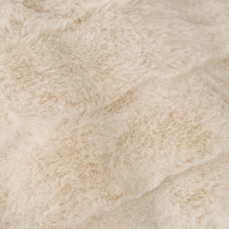 Cuscino quadrato effetto pelo Ondas 50x50 - federa + imbottitura