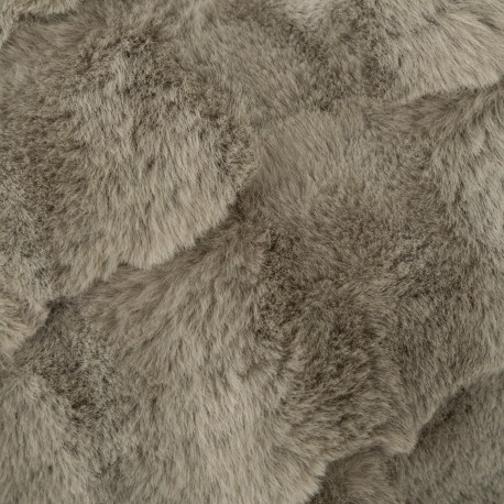 Cuscino quadrato effetto pelo Ondas 50x50 - federa + imbottitura