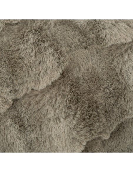 Cuscino quadrato effetto pelo Ondas 50x50 - federa + imbottitura Cuscino quadrato effetto pelo Ondas 50x50 - federa + imbottitura