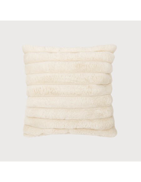 Cuscino quadrato effetto pelo Raya 50x50 - federa + imbottitura Cuscino quadrato effetto pelo Raya 50x50 - federa + imbottitura