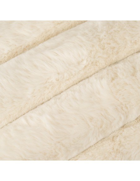 Cuscino quadrato effetto pelo Raya 50x50 - federa + imbottitura Cuscino quadrato effetto pelo Raya 50x50 - federa + imbottitura