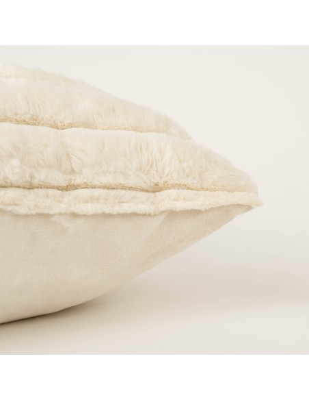 Cuscino quadrato effetto pelo Raya 50x50 - federa + imbottitura Cuscino quadrato effetto pelo Raya 50x50 - federa + imbottitura
