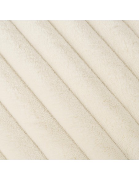 Cuscino quadrato velluto a coste pelo Raya 45x45 - federa + imbottitura