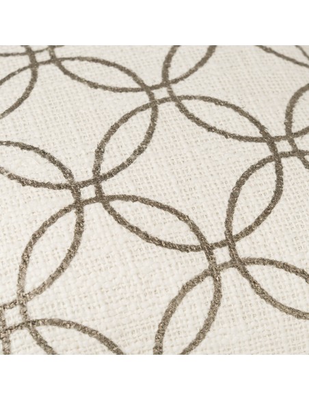 Cuscino quadrato cotone Circulo 45x45 - federa + imbottitura