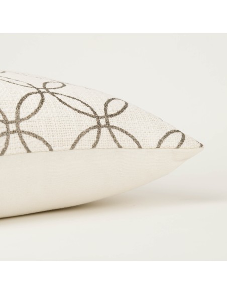 Cuscino quadrato cotone Circulo 45x45 - federa + imbottitura