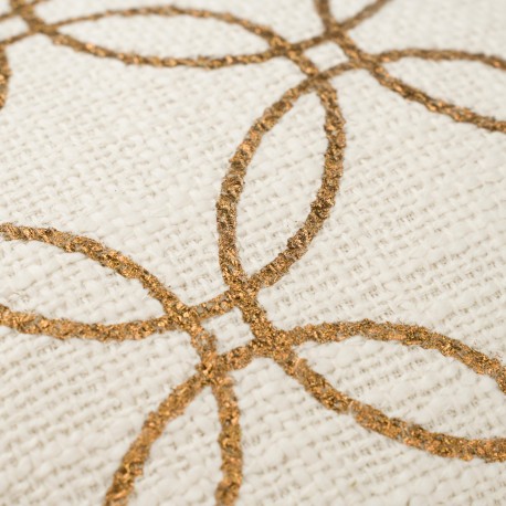 Cuscino quadrato cotone Circulo 45x45 - federa + imbottitura