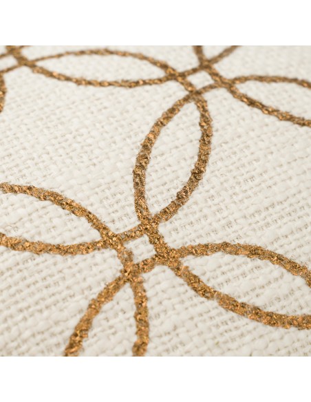 Cuscino quadrato cotone Circulo 45x45 - federa + imbottitura