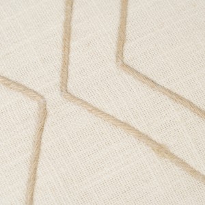Cuscino quadrato cotone Zig 45x45 - federa + imbottitura 2