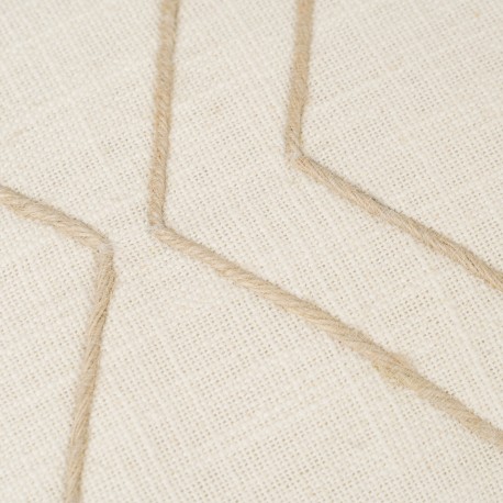 Cuscino quadrato cotone Zig 45x45 - federa + imbottitura