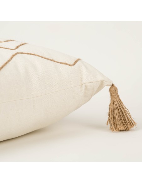 Cuscino quadrato cotone Zig 45x45 - federa + imbottitura Cuscino quadrato cotone Zig 45x45 - federa + imbottitura