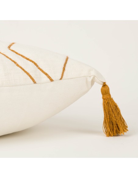 Cuscino quadrato cotone Zig 45x45 - federa + imbottitura Cuscino quadrato cotone Zig 45x45 - federa + imbottitura