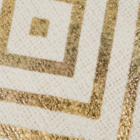 Cuscino quadrato cotone Diamante 45x45 - federa + imbottitura