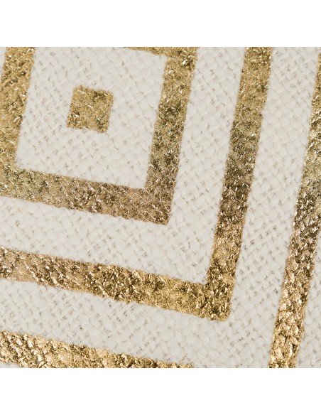 Cuscino quadrato cotone Diamante 45x45 - federa + imbottitura