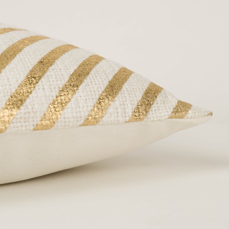 Cuscino quadrato cotone Diamante 45x45 - federa + imbottitura