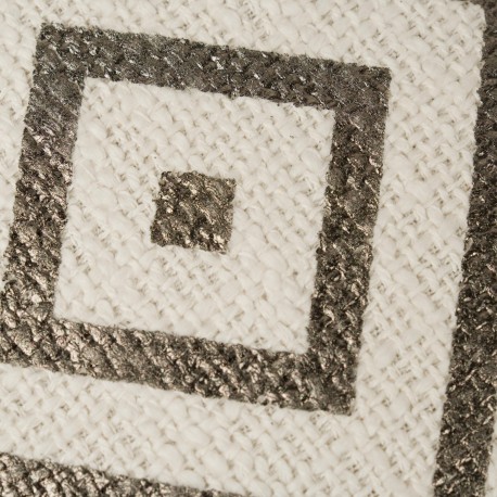 Cuscino quadrato cotone Diamante 45x45 - federa + imbottitura