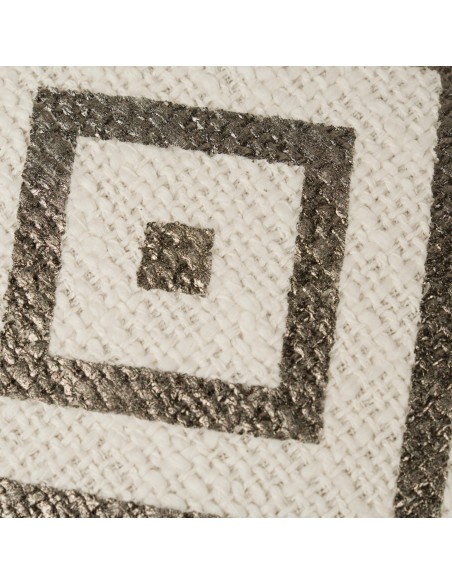 Cuscino quadrato cotone Diamante 45x45 - federa + imbottitura