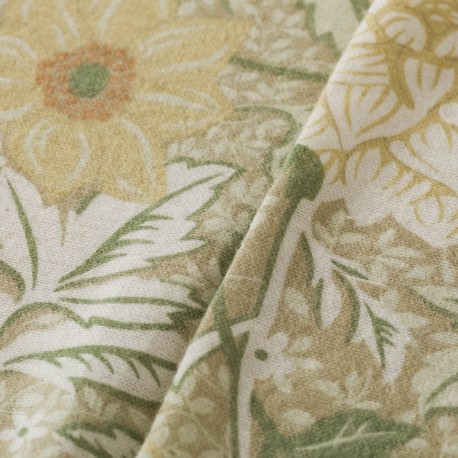 Set di lenzuola flanella Clementina verde