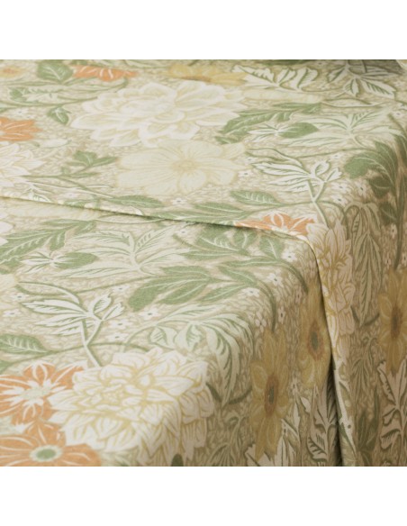 Set di lenzuola flanella Clementina verde Set di lenzuola flanella Clementina verde