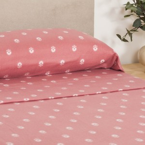 Set di lenzuola termiche Baby malva