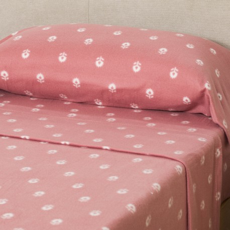 Set di lenzuola termiche Baby malva