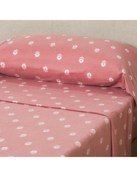 Set di lenzuola termiche Baby malva