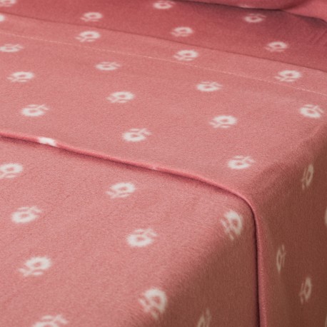 Set di lenzuola termiche Baby malva