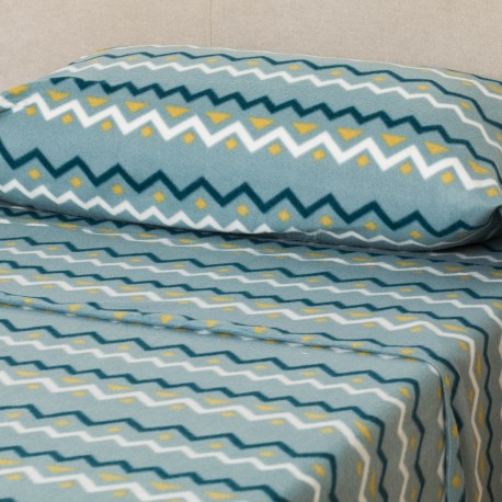 Set di lenzuola termiche Beraun blu acqua