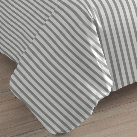 Copripiumino percalle Raya Aviles verde militare