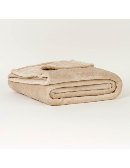 Coperta velluto tinta unita