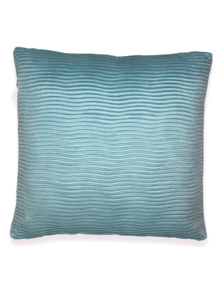 Cuscino quadrato New Ondas velluto 50x50 - federa + imbottitura