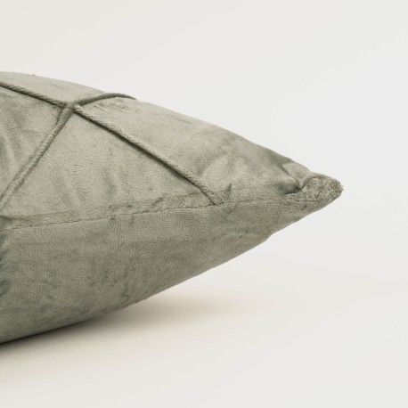 Cuscino rettangolare 30x50 New Rombo velluto - federa + imbottitura