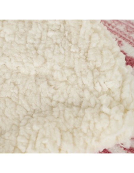 Coperta velluto sherpa Candy malva rosa Coperta velluto sherpa Candy malva rosa