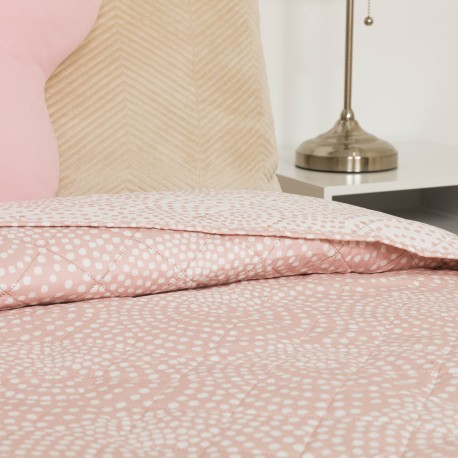 Copriletto bouti Katy malva