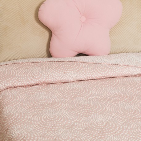 Copriletto bouti Katy malva