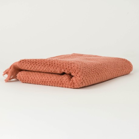 Tappeto bagno Bucle con frange 870gr tinta unita