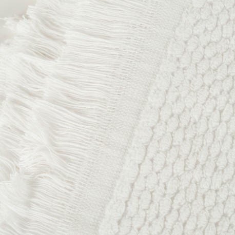 Tappeto bagno Bucle con frange 870gr tinta unita