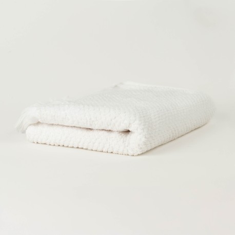 Tappeto bagno Bucle con frange 870gr tinta unita