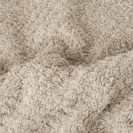 Asciugamano Bucle con frange 550gr tinta unita