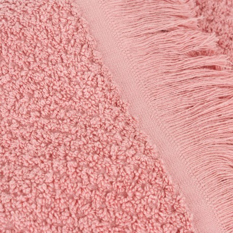 Asciugamano Bucle con frange 550gr tinta unita