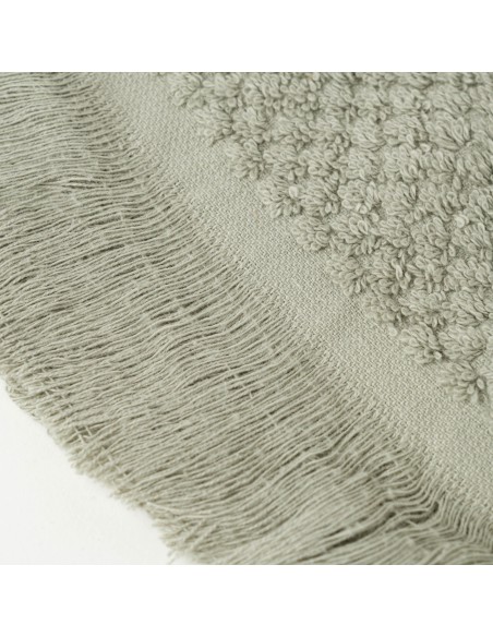 Asciugamano Bucle con frange 550gr tinta unita Asciugamano Bucle con frange 550gr tinta unita