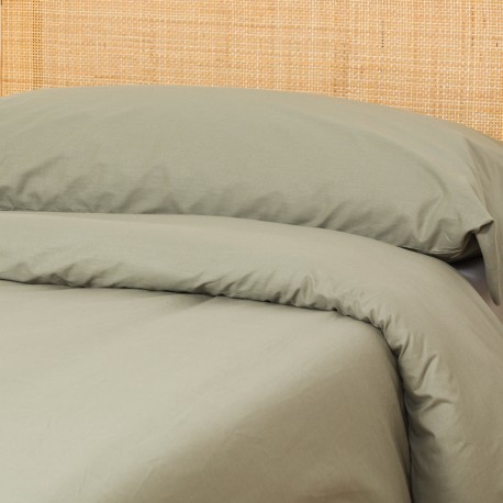 Copripiumino cotone tinta unita