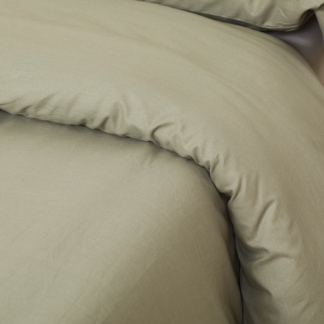 Copripiumino cotone tinta unita