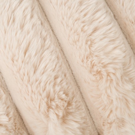 Cuscino quadrato effetto pelo Raya 50x50 - federa + imbottitura