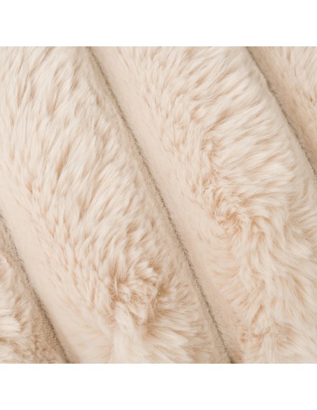 Cuscino quadrato effetto pelo Raya 50x50 - federa + imbottitura Cuscino quadrato effetto pelo Raya 50x50 - federa + imbottitura