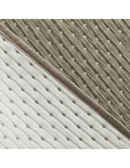 Copriletto doppio tessuto jacquard Punto Copriletto doppio tessuto jacquard Punto